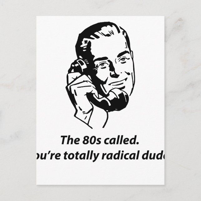 Cartão Postal 80 chamada (Frente)