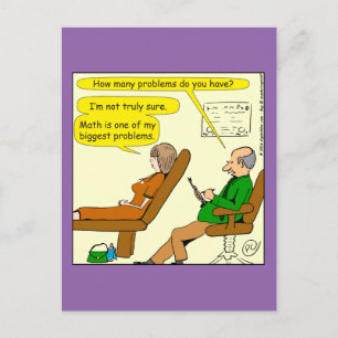 Cartão Postal 865 quantos problemas você têm - DESENHOS ANIMAD