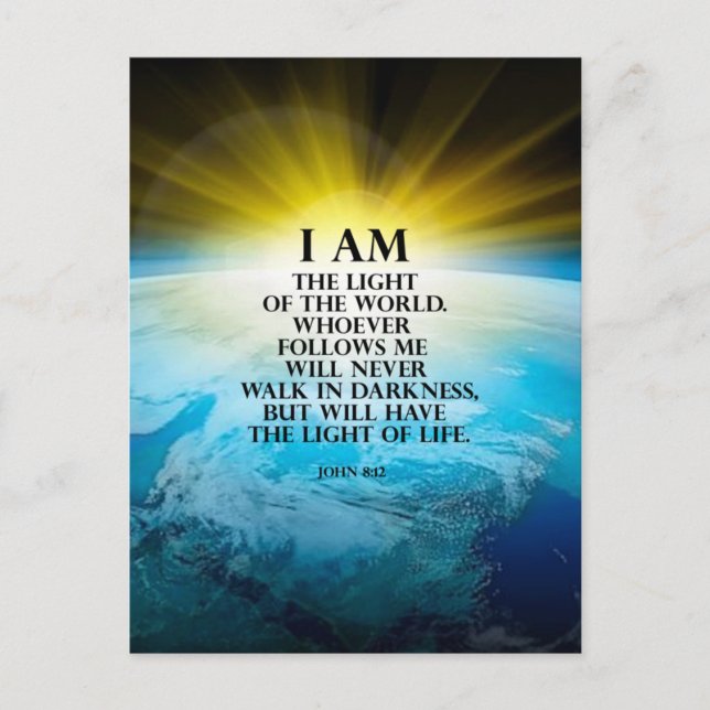 Cartão Postal 8:12 de John (Frente)