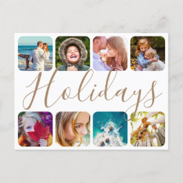Cartão postal 8 Feriados de Fotografias com Modelo