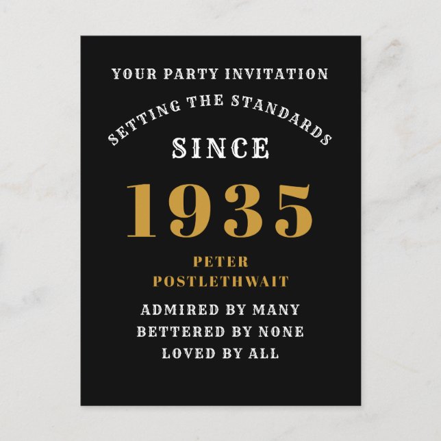 Cartão Postal 90º Aniversário 1935 Ouro Preto (Frente)