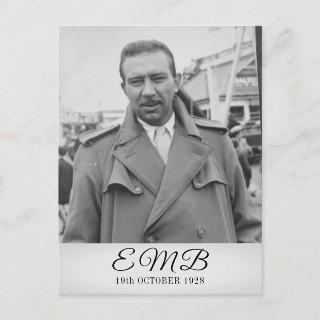 Cartão Postal 90 Birthday Elegant Foto Monograma Home Aniversári (Frente)