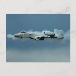 Cartão Postal A-10 Thunderbolt II