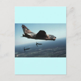 Cartão Postal A-7 Abaixando Entregas