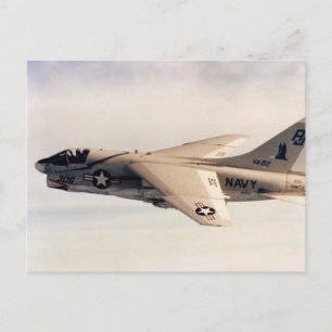 Cartão Postal A-7 Corsair II