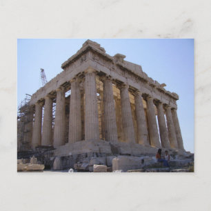 Cartão Postal A Acrópole em Atenas, Grécia