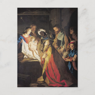 Cartão Postal A Adoração do Magi 2