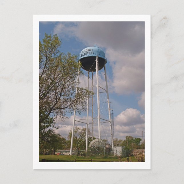 CARTÃO POSTAL A ÁGUA FUNCIONA (Frente)