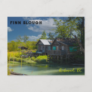 Cartão Postal A aldeia histórica de pesca de Finn Slough