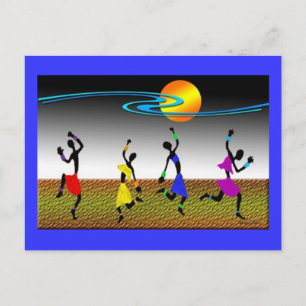 Cartão Postal A Alegria Da Dança
