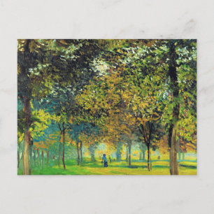 Cartão Postal A Allee du Champ de Foire