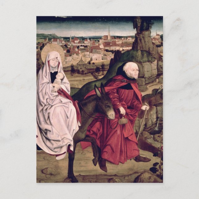 Cartão Postal A altarta Schotten (Frente)