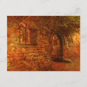 Cartão Postal A Antiga Estação Vitoriana de Bomba.