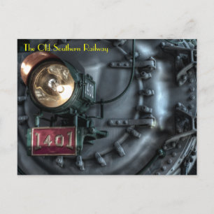 Cartão Postal A antiga linha férrea do Sul