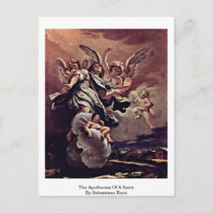Cartão Postal A Apoteose De Um Santo De Sebastiano Ricci