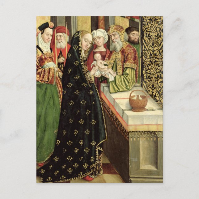 Cartão Postal A Apresentação no Templo (Frente)