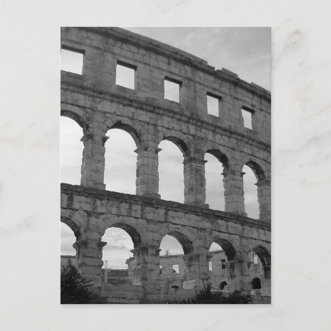 Cartão Postal A Arena em Pula (Frente)