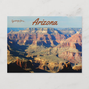 Cartão Postal A Arizona do Grande Desfiladeiro Majestoso