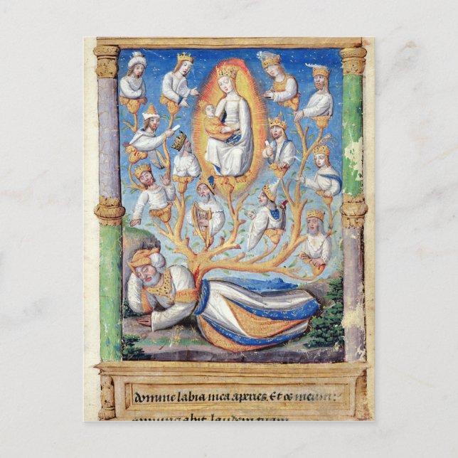 Cartão Postal A árvore de Jesse (Frente)