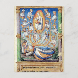 Cartão Postal A árvore de Jesse