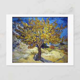 Cartão Postal A Árvore de Morango, Vincent van Gogh. Vintage