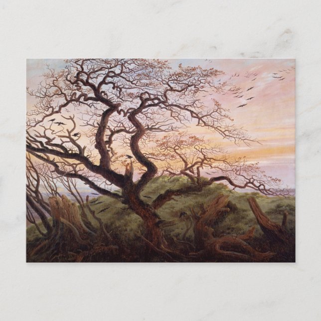Cartão Postal A árvore dos corvos, 1822 (Frente)