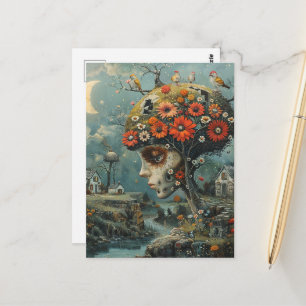 Cartão Postal A Árvore Humana