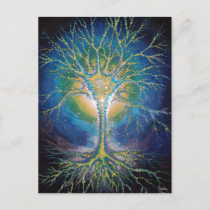 Cartão Postal A árvore neural