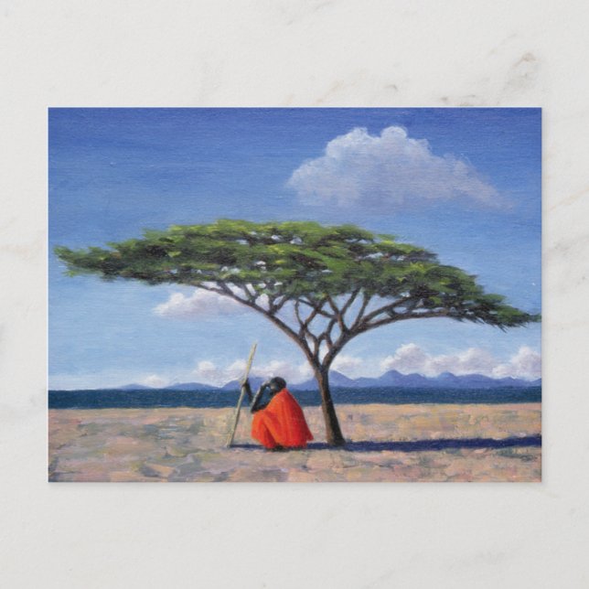 Cartão Postal A Árvore Sombreada 1992 (Frente)