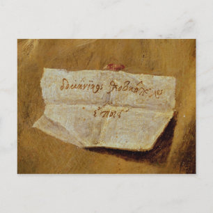 Cartão Postal A assinatura de El Greco