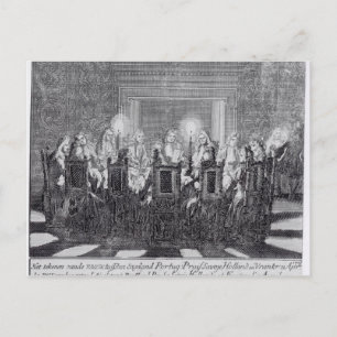 Cartão Postal A Assinatura do Tratado de Utrecht