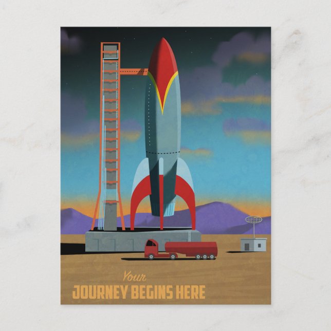 Cartão Postal A Aventura Começa Aqui (Frente)