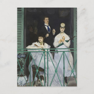 Cartão Postal A Balcony Édouard Manet