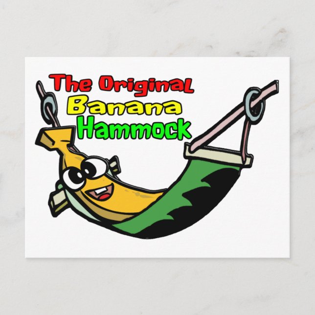 Cartão Postal A Banana Hammock Original (Frente)