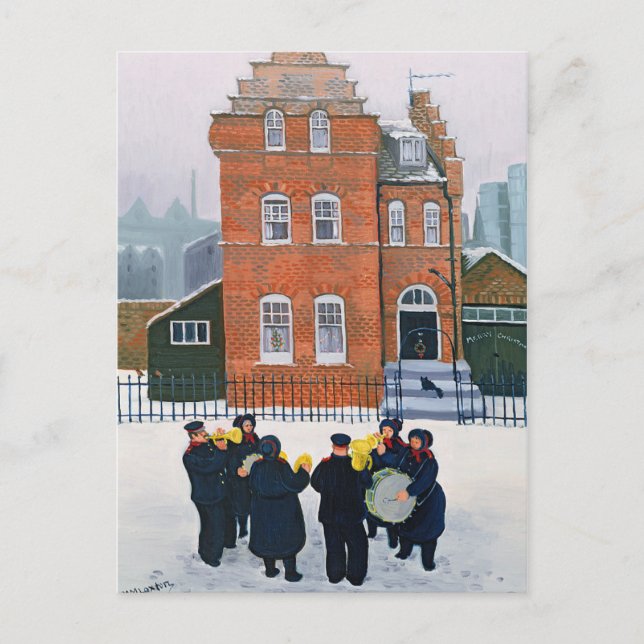 Cartão Postal A Banda do Exército de Salvação (Frente)