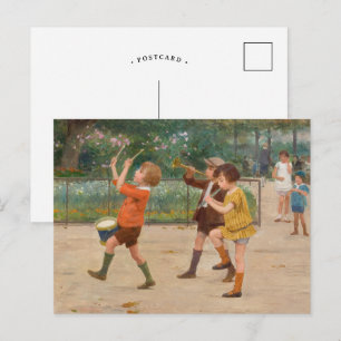 Cartão Postal A Banda Infantil Victor Gabriel Gilbert