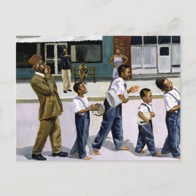 Cartão Postal A Banda Marcial 2000 (Frente)