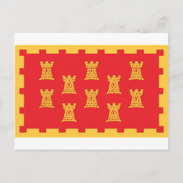 Cartão Postal A Bandeira do Condado de Grande Manchester