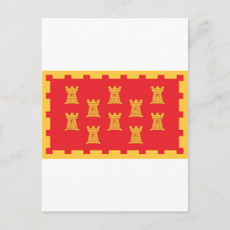 Cartão Postal A Bandeira do Condado de Grande Manchester