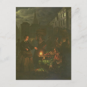 Cartão Postal A barraca vegetal