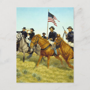 Cartão Postal A Batalha de Prairie Dog Creek por Ralph Heinz