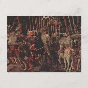 Cartão Postal A Batalha de San Romano Parte III
