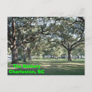 Cartão Postal A bateria