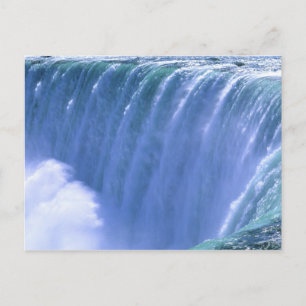 Cartão Postal À Beira das Poderosas Cataratas do Niágara, Nova Y