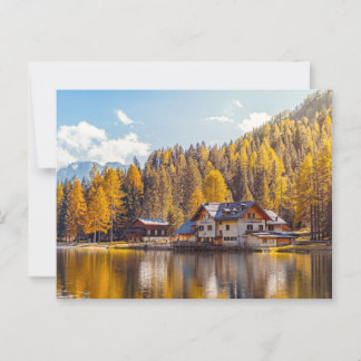 CARTÃO POSTAL A BELEZA DA NATUREZA NO LAGO