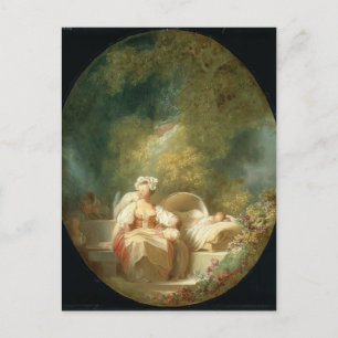 Cartão Postal A Boa Mãe de Jean Honore Fragonard