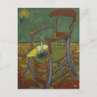 A cadeira de Gauguin por Vincent van Gogh