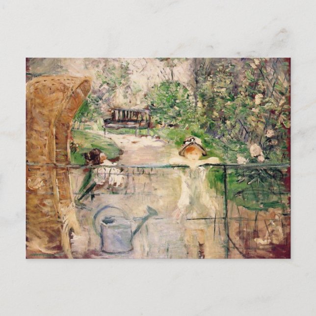 Cartão Postal A Cadeira do Cesto, Berthe Morisot (Frente)