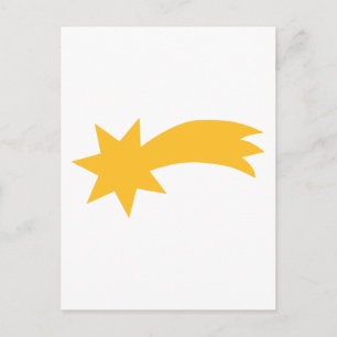 Cartão Postal A cair da estrela cadente