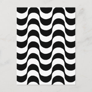 Cartão Postal A calçada de Copacabana, Rio de Janeiro, Brasil